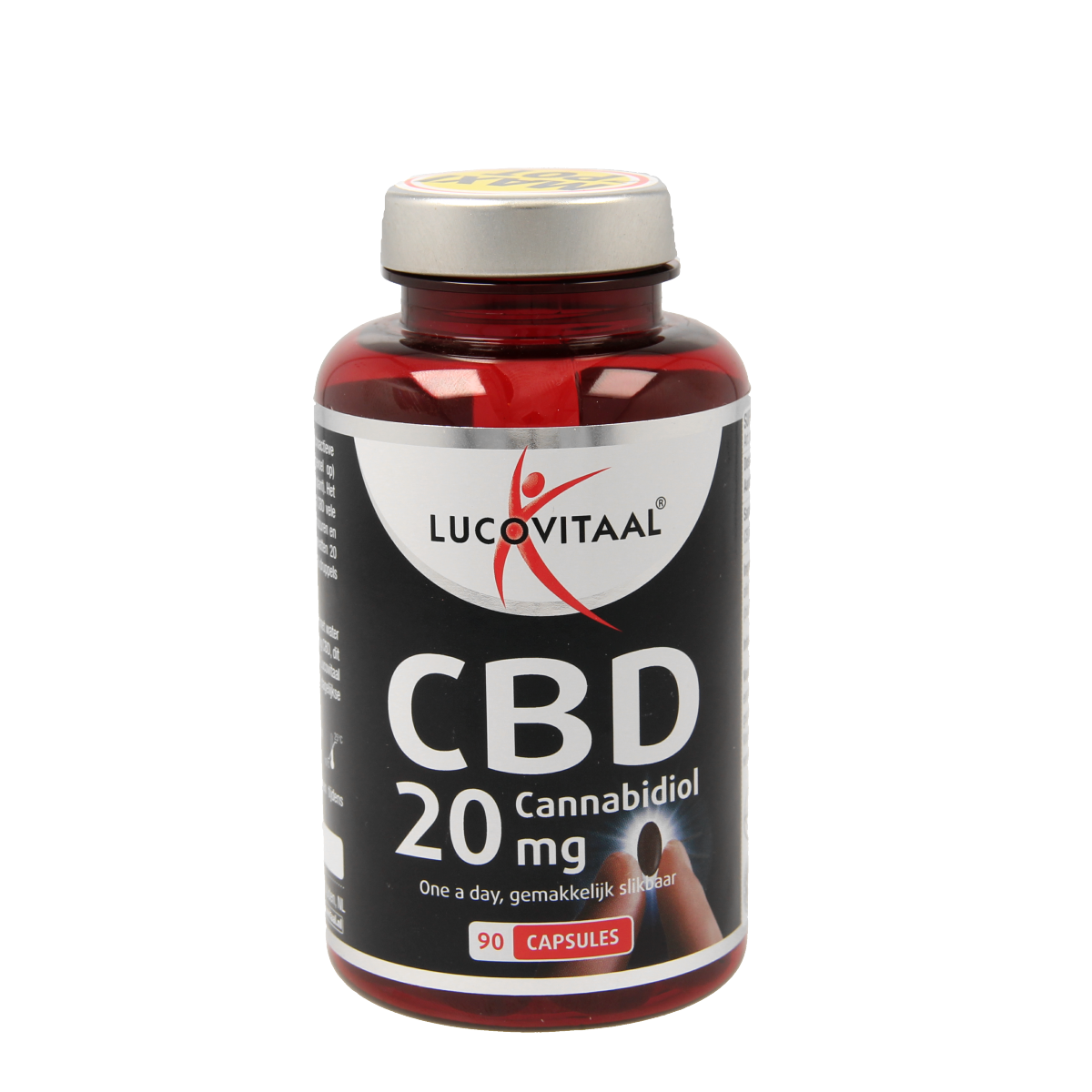 Lucovitaal Cannabidiol CBD 20mg 90.00 Capsules