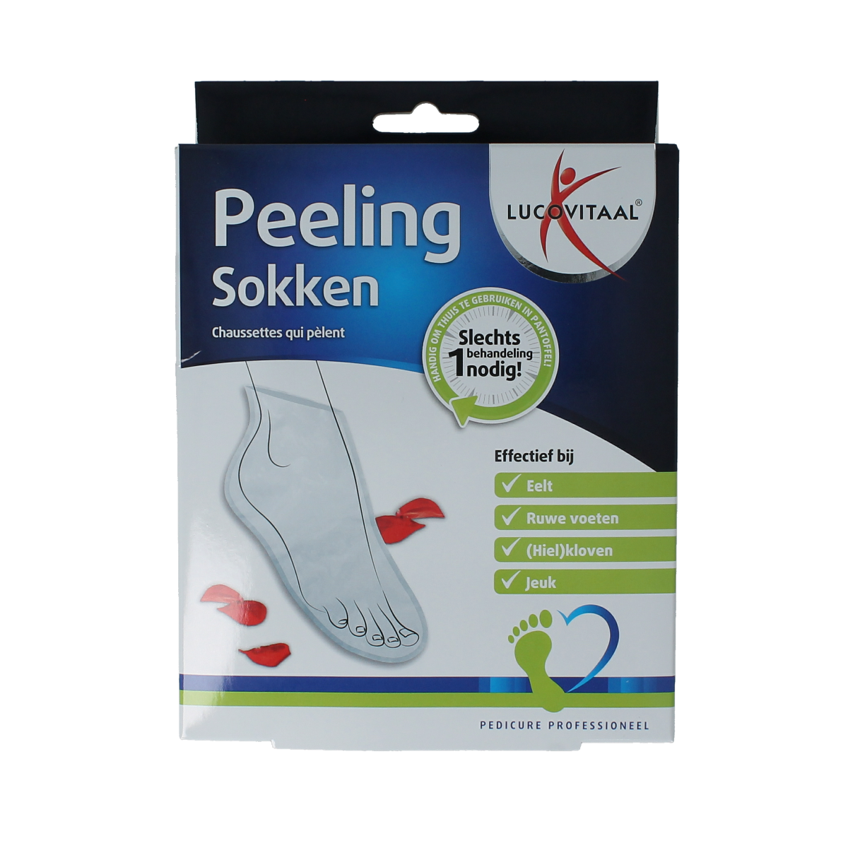 Lucovitaal Peeling sokken 1.00 Paar