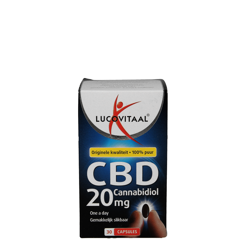 Lucovitaal Cannabidiol CBD 20mg 30 Capsules