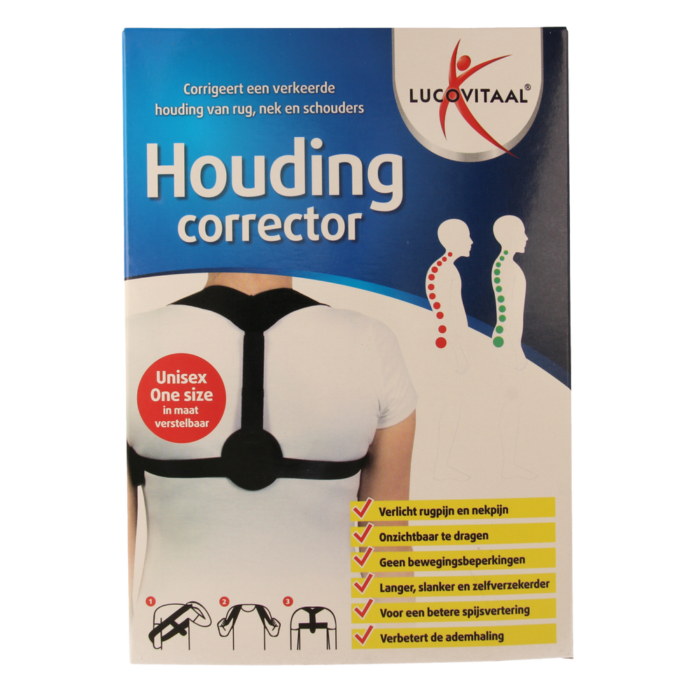 Lucovitaal Orthopedische houdingcorrector 1.00 Stuks
