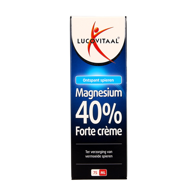 Lucovitaal Magnesium 40% forte creme 75 Gram