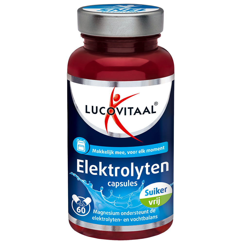 Lucovitaal Elektrolyten capsules 60 Capsules