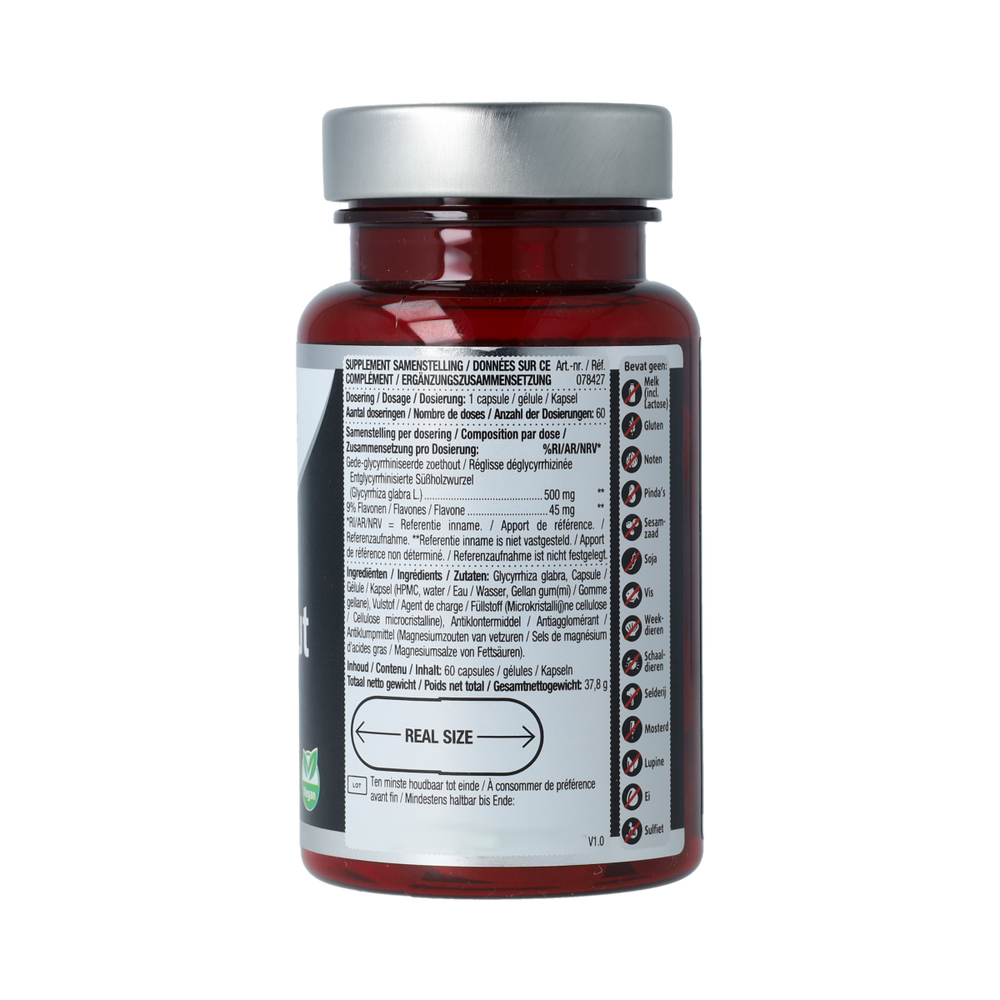 Lucovitaal Zoethout DGL 100%  60.00 Capsules