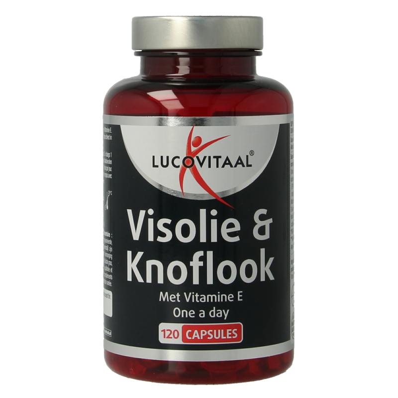Lucovitaal Visolie & knoflook 120 Capsules