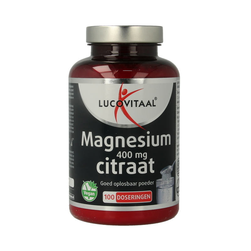 Lucovitaal Magnesium citraat 400mg poeder 250 Gram