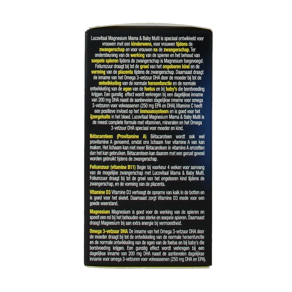 Lucovitaal Magnesium mama & baby multi 30.00 Capsules
