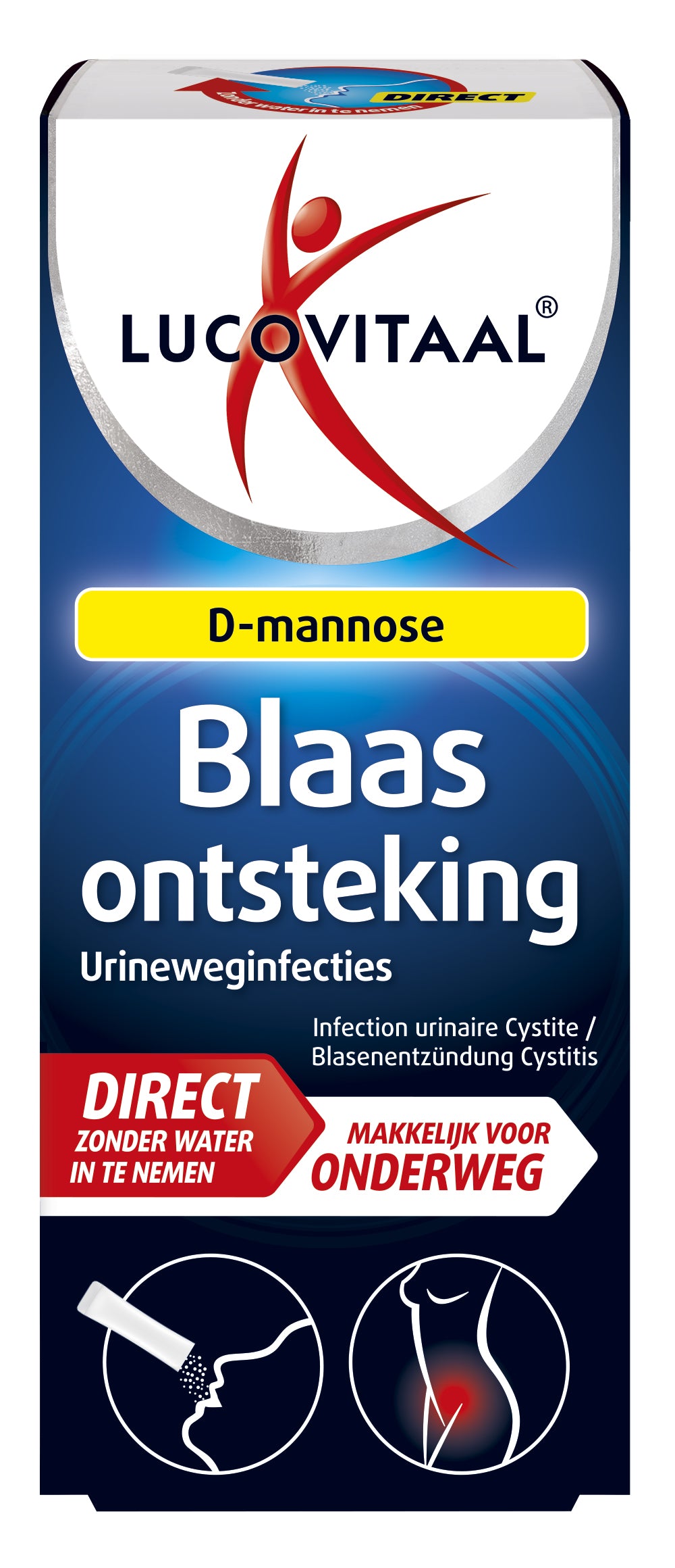 Lucovitaal Blaasontsteking 2go sticks 6 Stuks