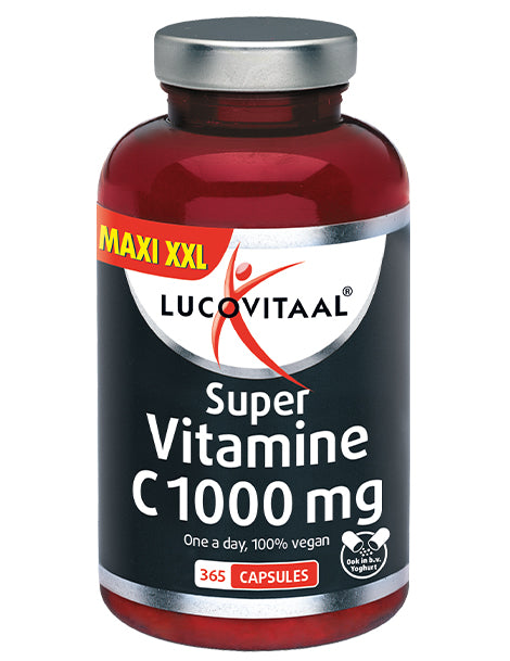 Lucovitaal Vitamine C 1000mg vegan 365 Capsules