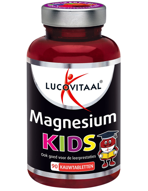 Lucovitaal Magnesium kids vegan 90.00 Kauwtabletten