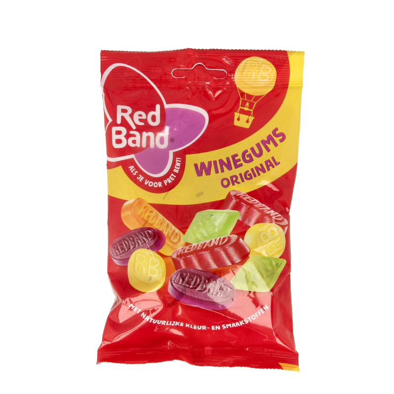 Red Band Winegums 120 Gram