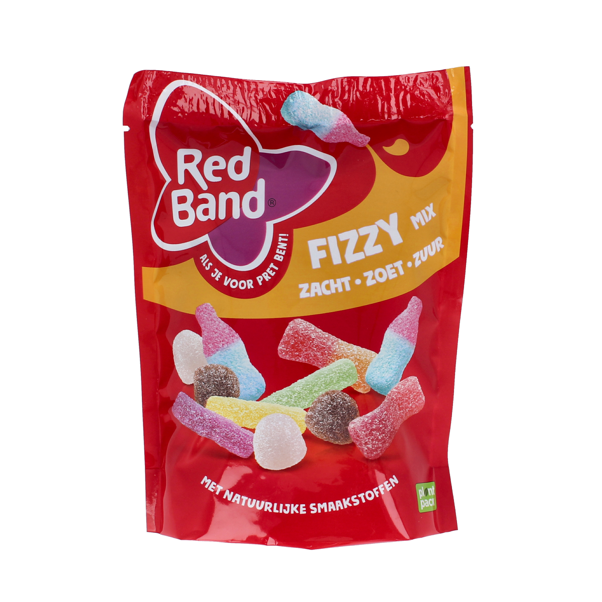 Red Band Snoepmix fizzy 215.00 Gram