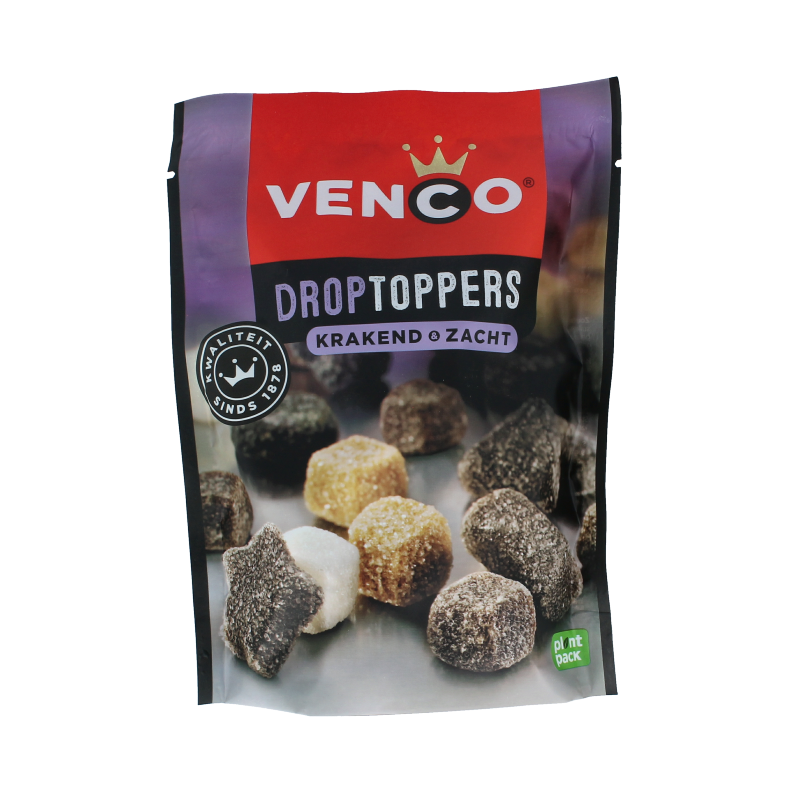 Venco Droptoppers krakend en zacht 215 Gram