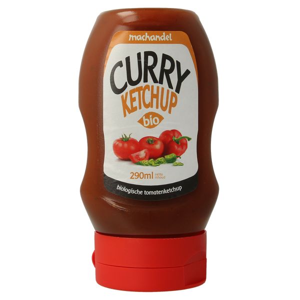 Machandel Curry ketchup fles bio 290.00 Gram
