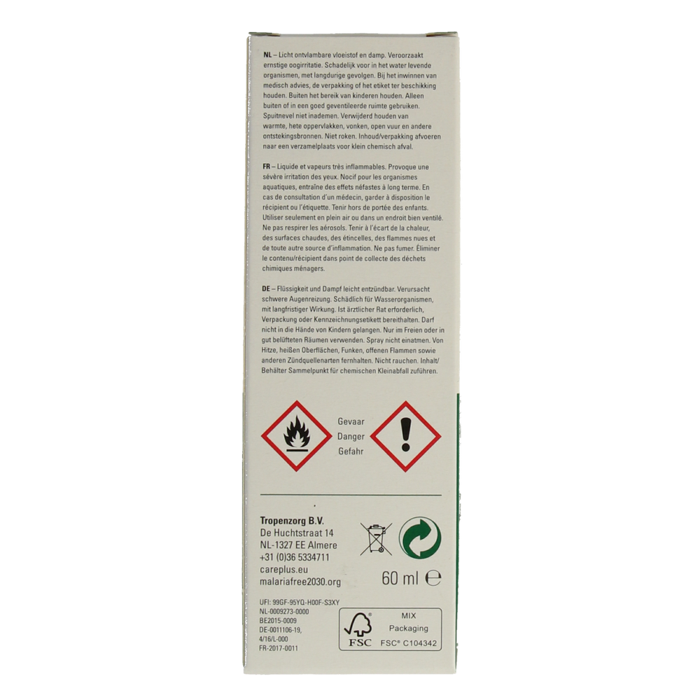Care Plus Deet spray 50% 60.00 Milliliter
