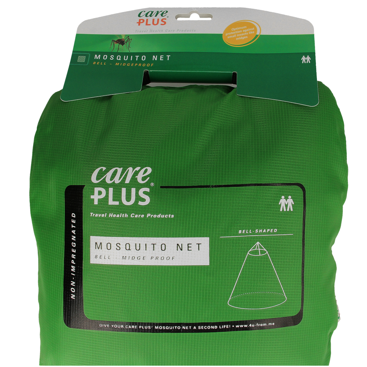 Care Plus Mosquito net midge proof bell 2-persoons  1.00 Stuks