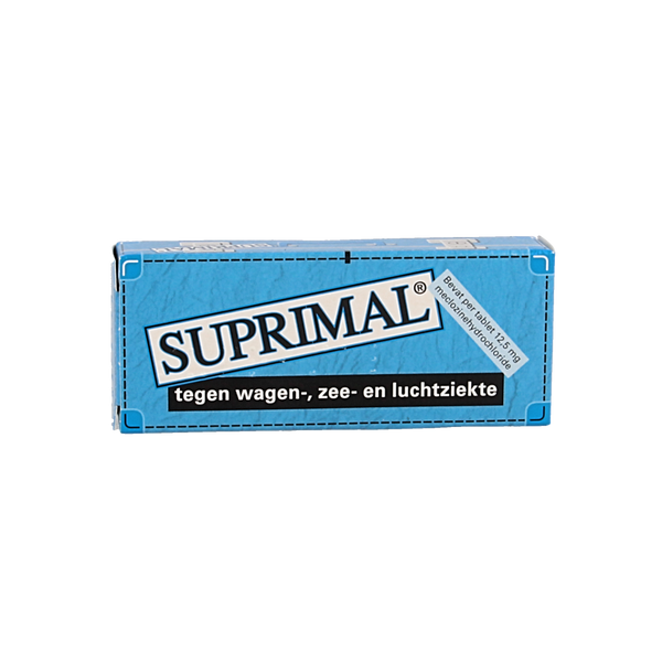 Suprimal Meclozinehydrochloride 12.5mg 10.00 Tabletten