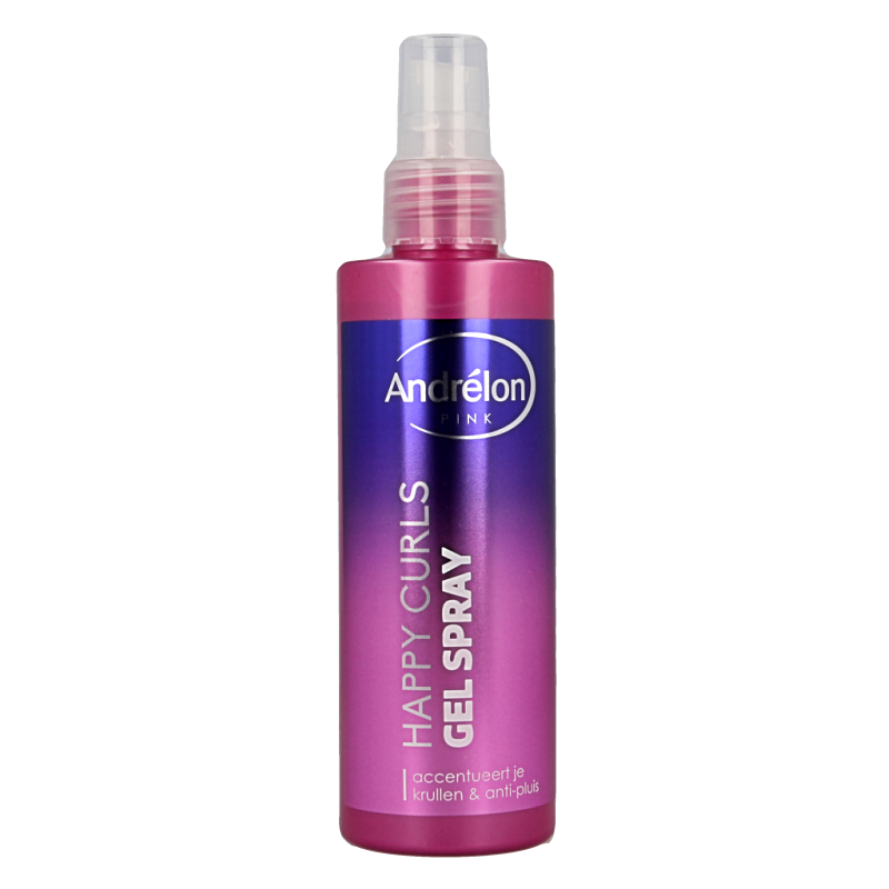Andrelon Pink gelspray happy curls 200 Milliliter