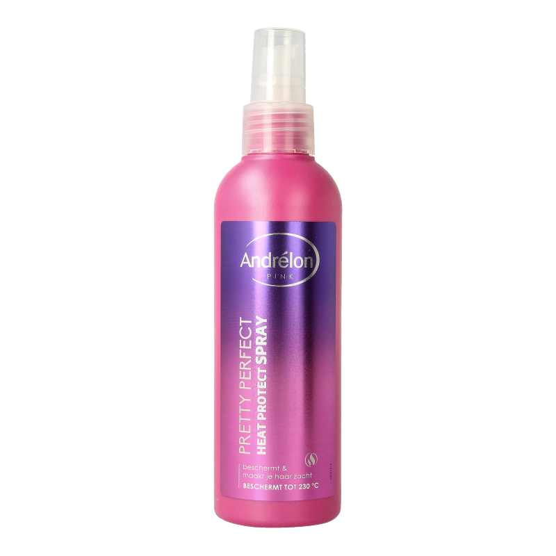Andrelon Haarspray pink heat protection 200 Milliliter