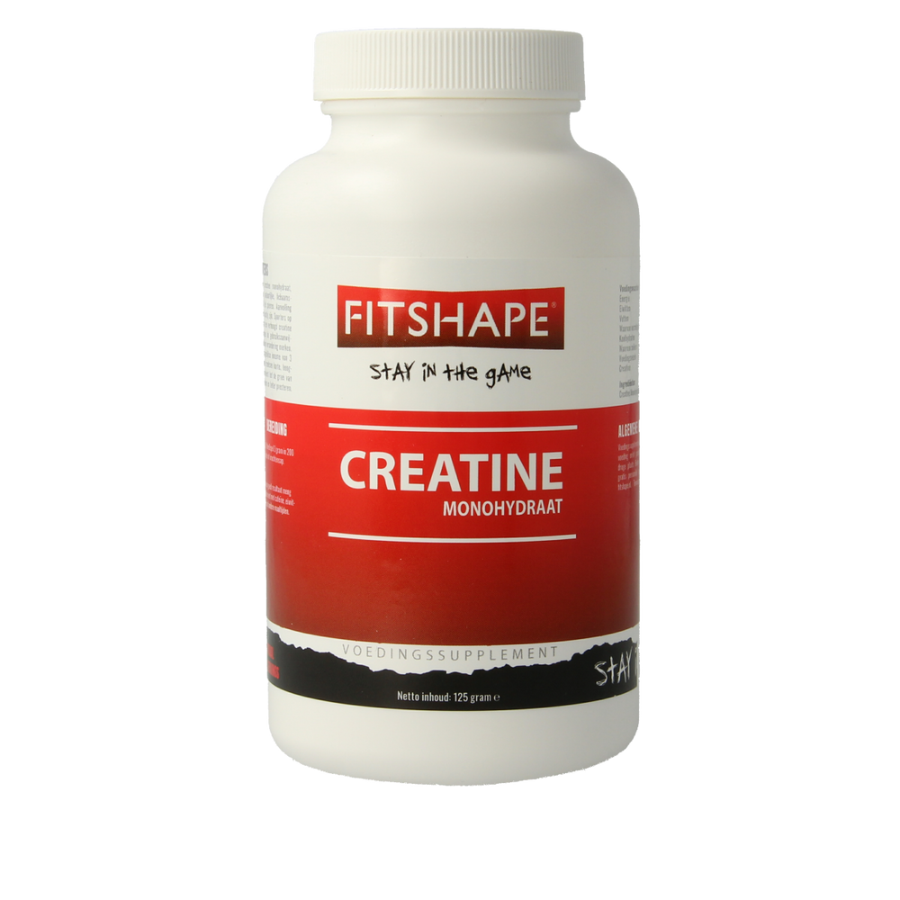 Fitshape Creatine monohydraat 125.00 Gram