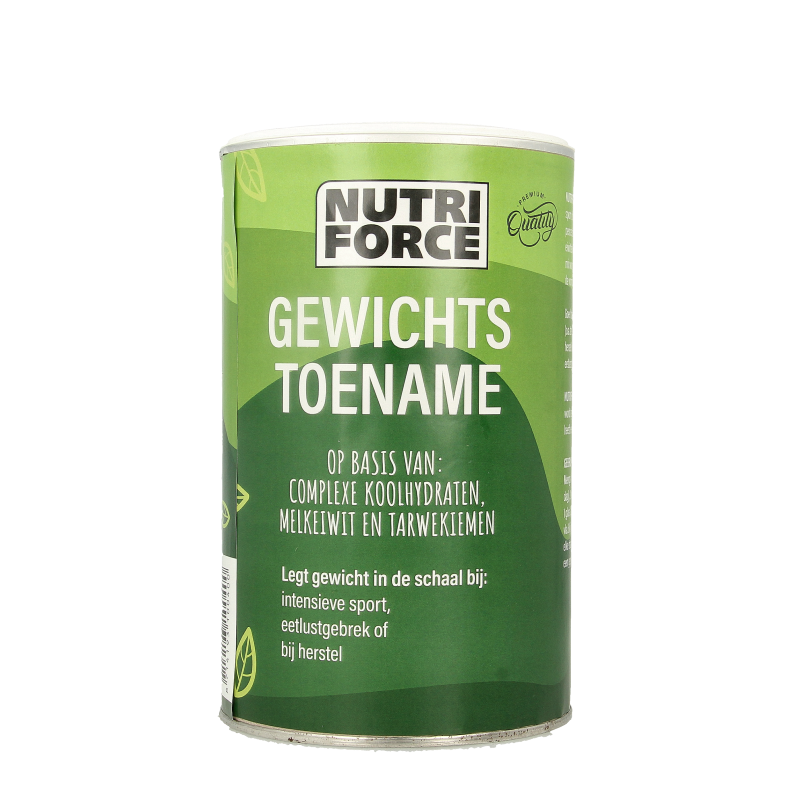 Nutriforce Gewichtstoename 500 Gram