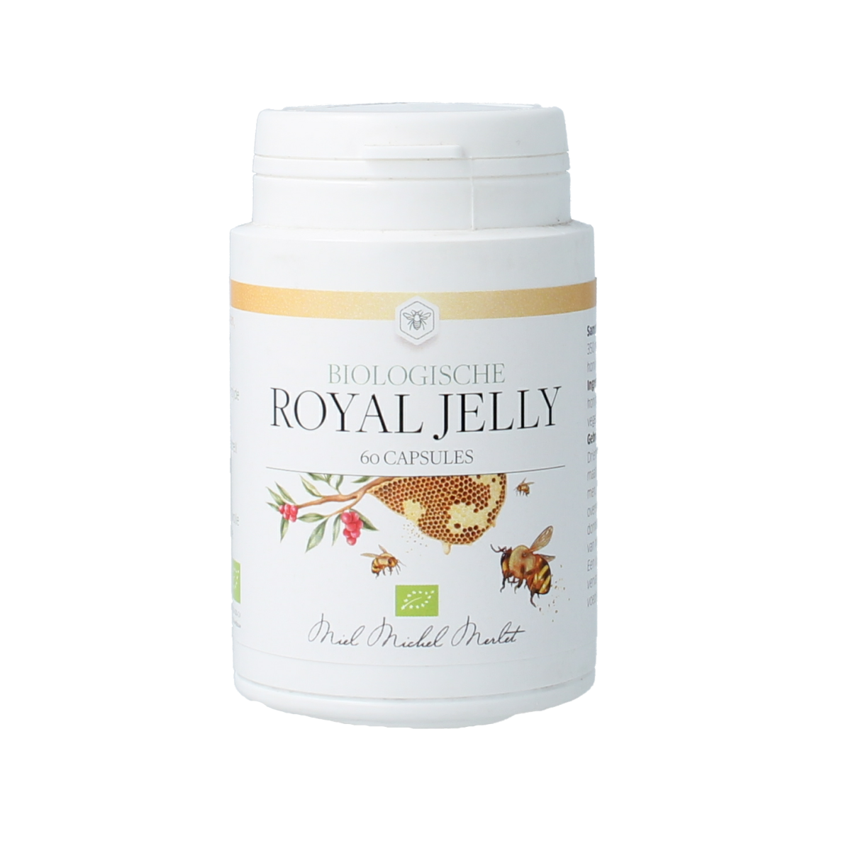 Michel Merlet Royal jelly bio  60.00 Capsules