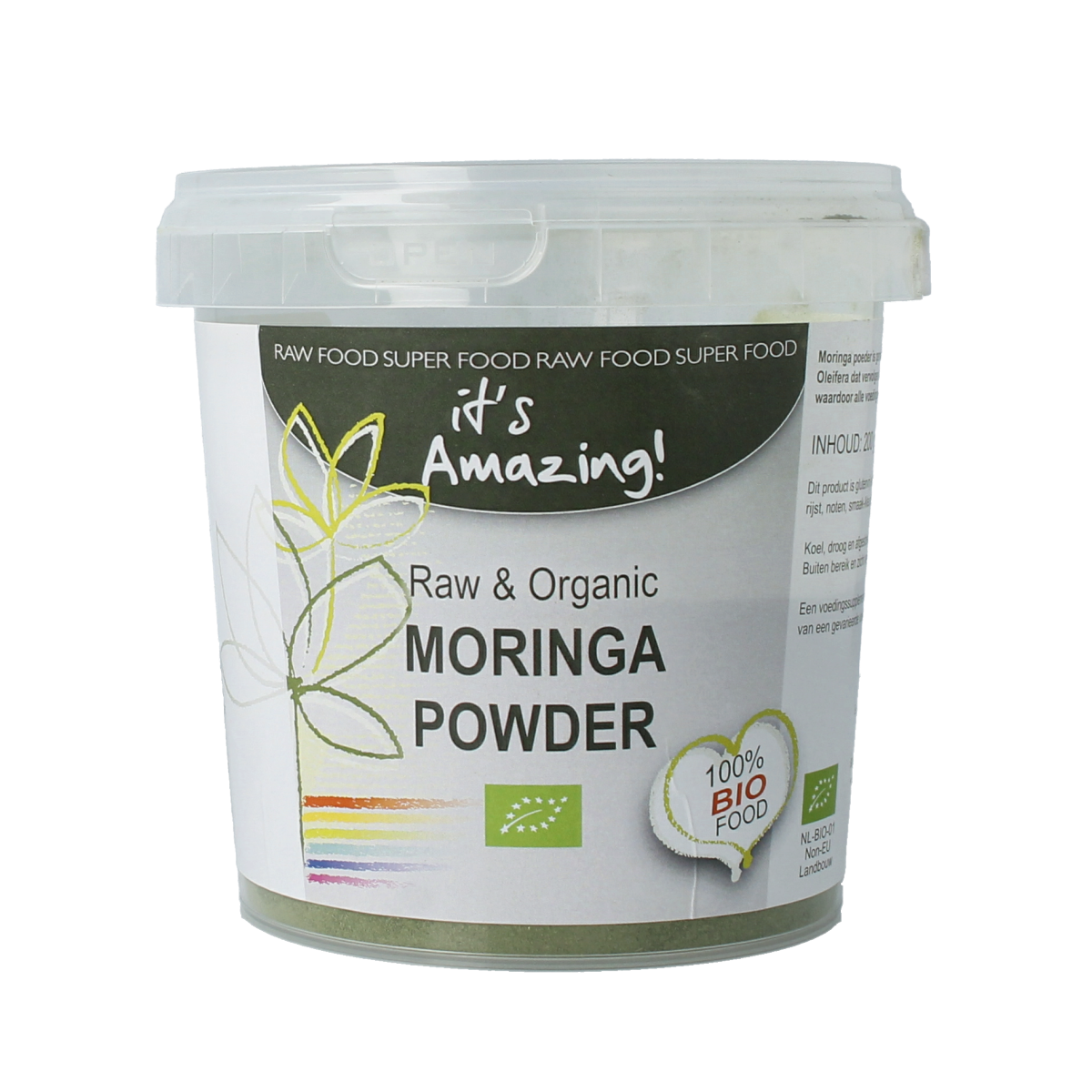 It's Amazing Amazing moringa powder bio 200.00 Gram