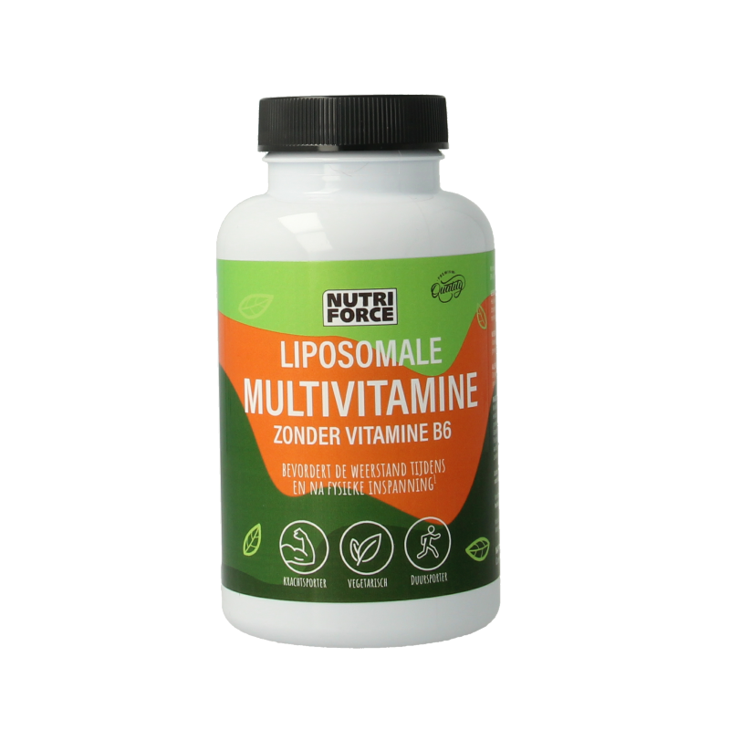 Nutriforce Liposomale multivitamine zonder vitamine B6 90 Capsules