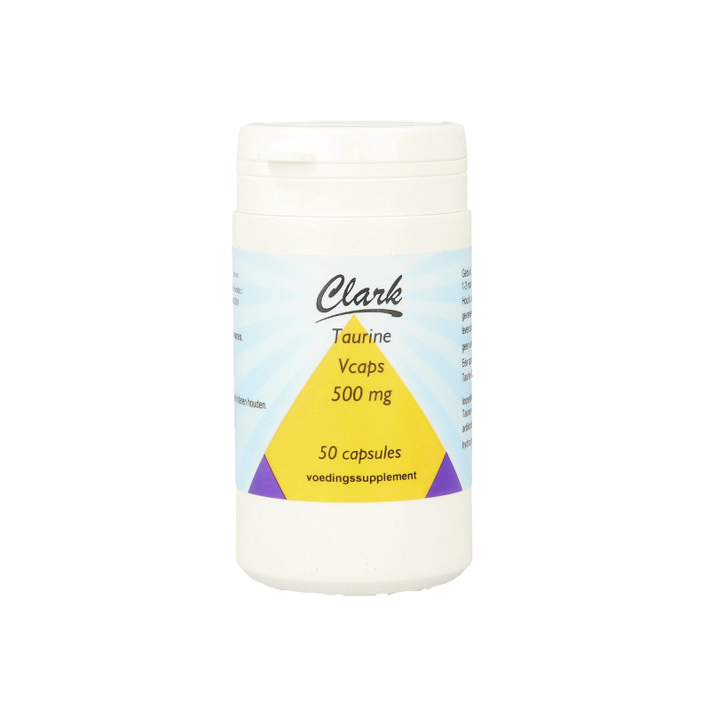 Clark Taurine 500mg 50 Capsules