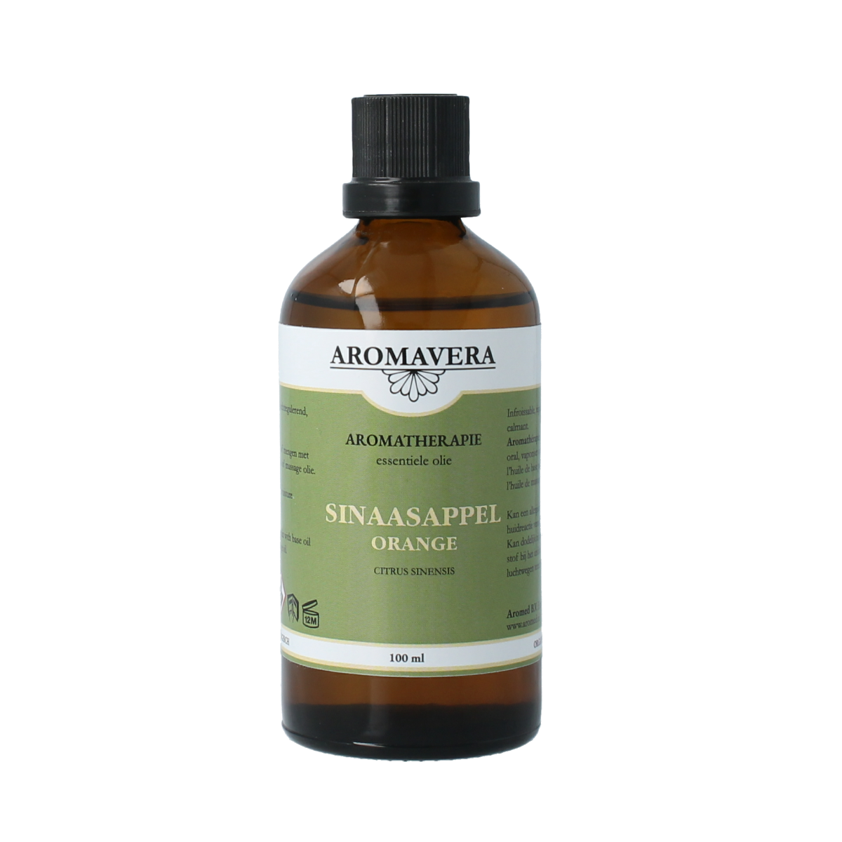Aroma Vera Sinaasappel essentiele olie bio 100.00 Milliliter