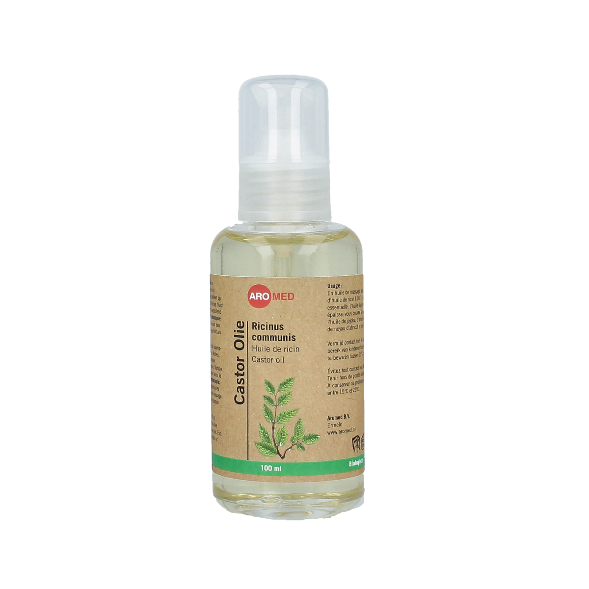 Aromed Castorolie bio 100.00 Milliliter