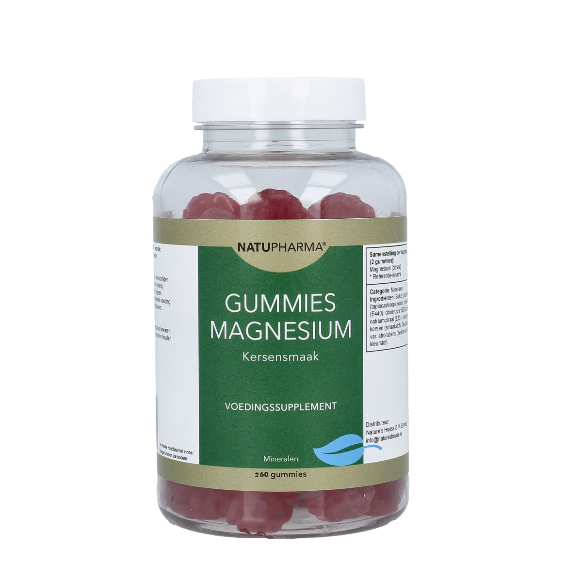 Natupharma Gummies magnesium kersensmaak 60.00 Gummies