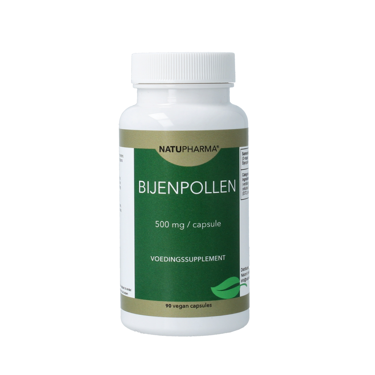 Natupharma Bijenpollen 500mg 90.00 Capsules