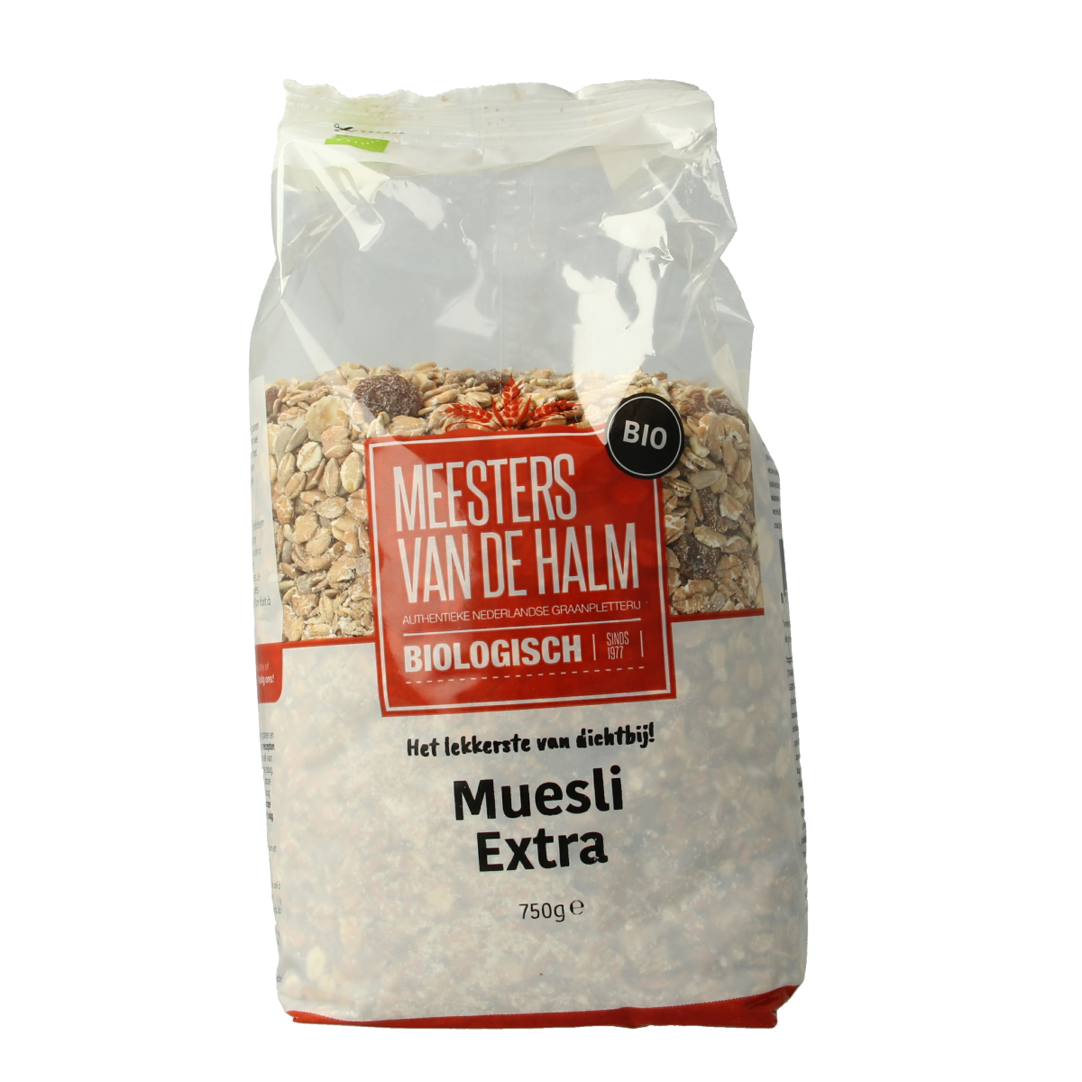 De Halm Muesli extra bio 750.00 Gram