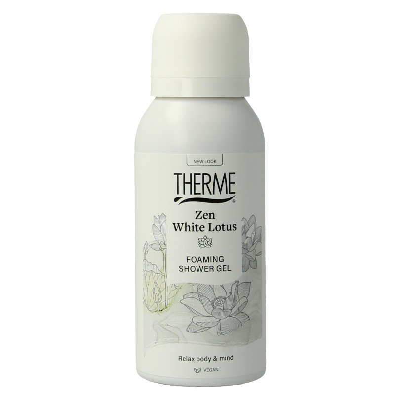 Therme Zen white lotus foam shower 50 Milliliter