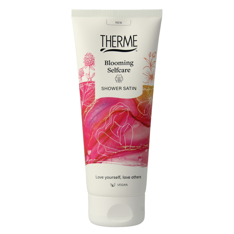 Therme Shower satin blooming selfcare 200 Milliliter