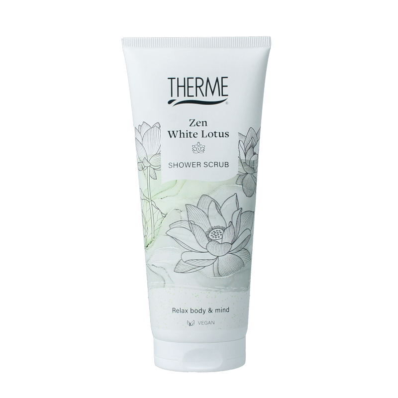 Therme Zen white lotus shower scrub 200 Milliliter