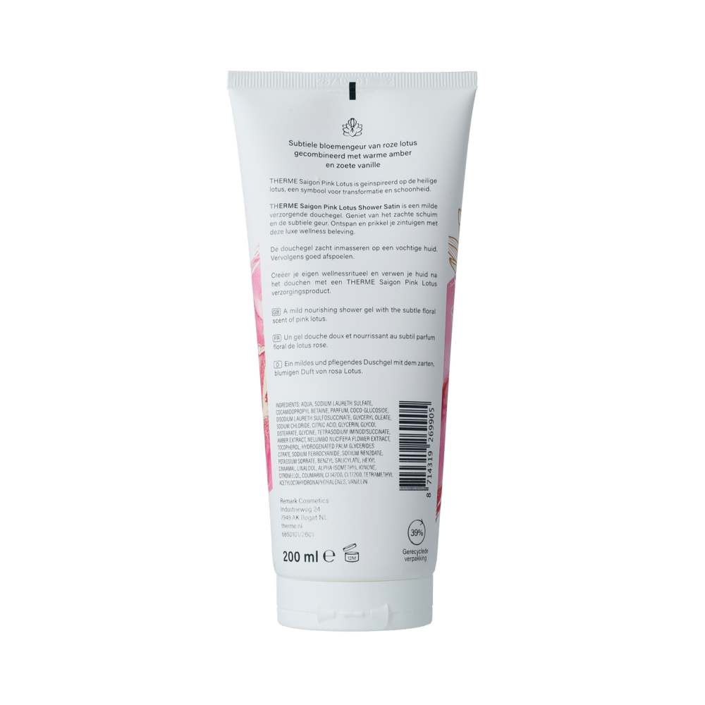 Therme Saigon Pink Lotus Shower Satin 200.00 Milliliter
