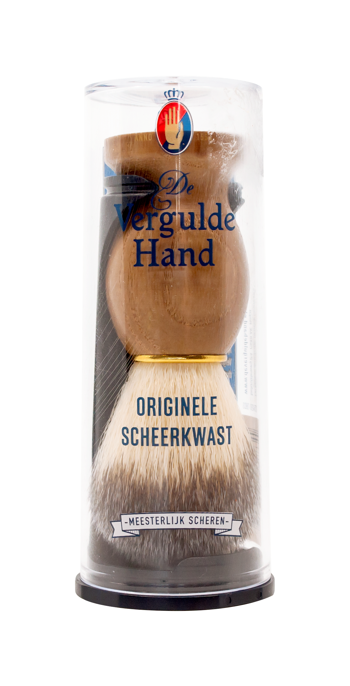 Vergulde Hand Kappersscheerkwast 1.00 Stuks