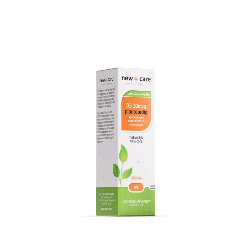 New Care D3 10 mcg plantaardig 25.00 Milliliter