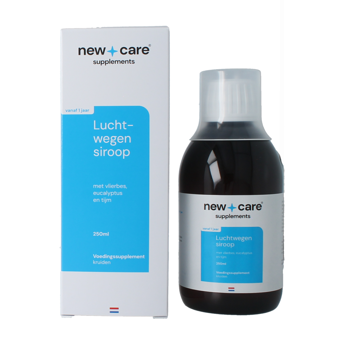 New Care Luchtwegen siroop 250.00 Milliliter