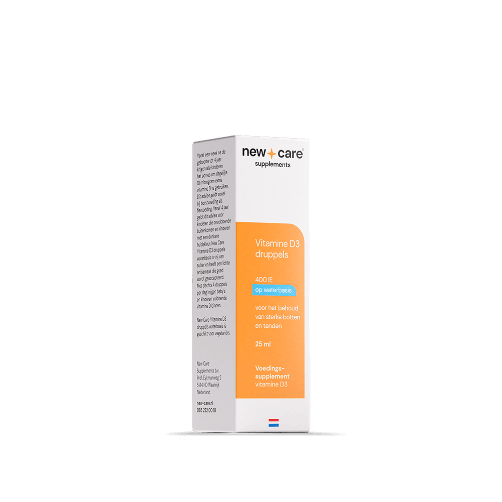 New Care D3 druppels waterbasis 25.00 Milliliter