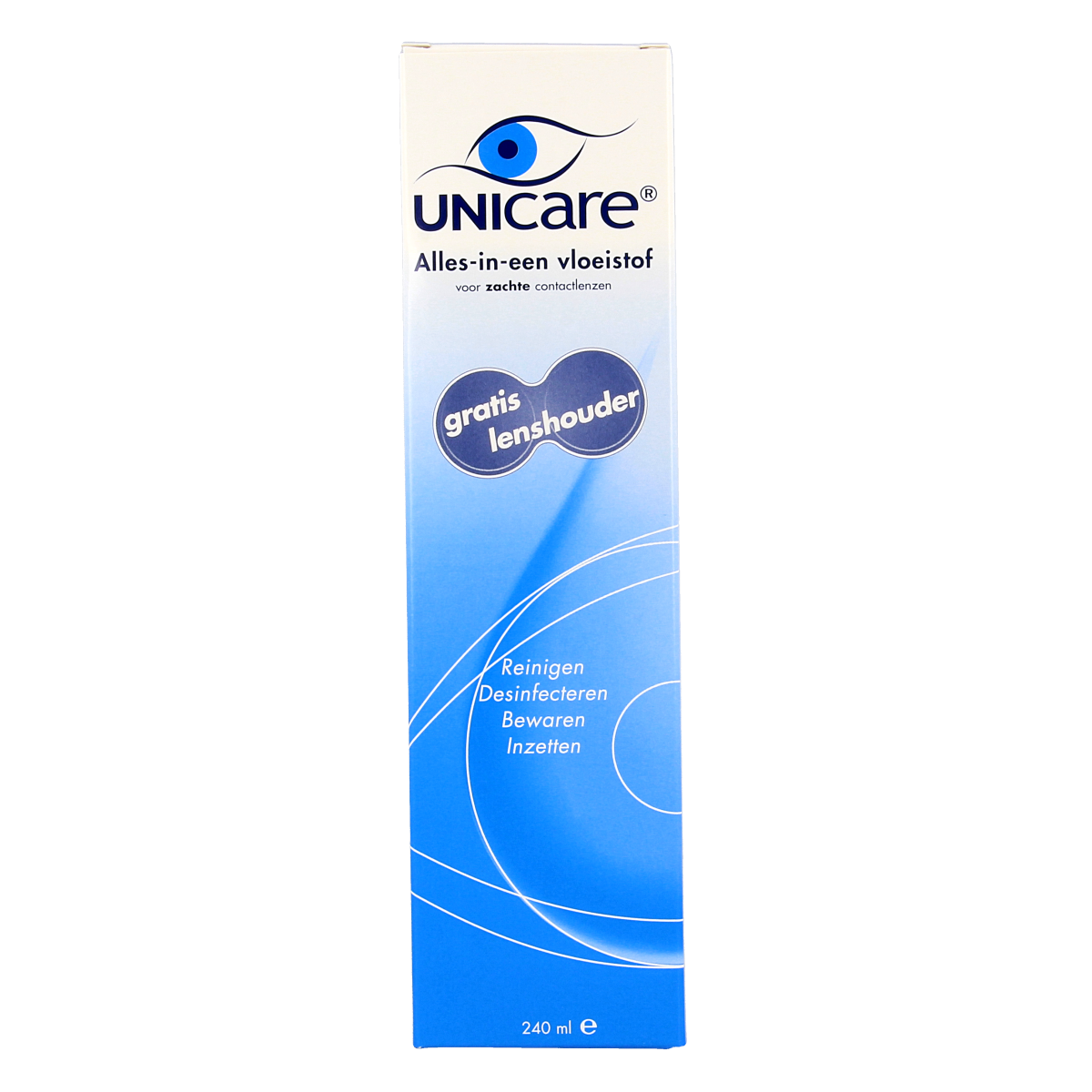 Unicare Alles-in-een vloeistof zachte lenzen 240.00 Milliliter