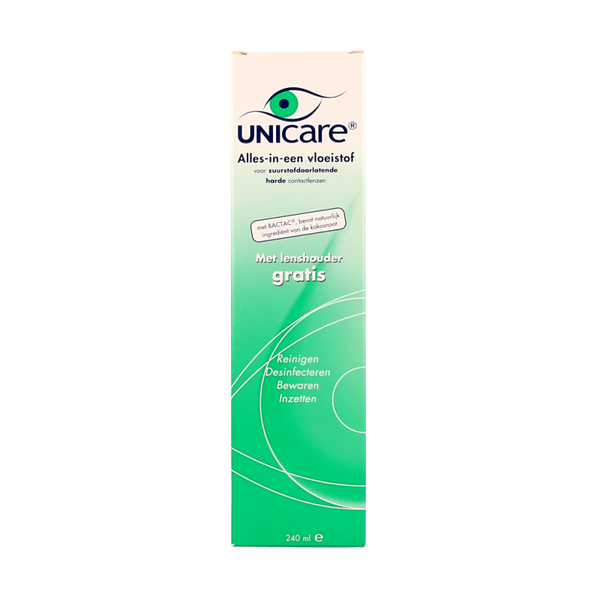Unicare Alles-in-een vloeistof harde lenzen 240 Milliliter
