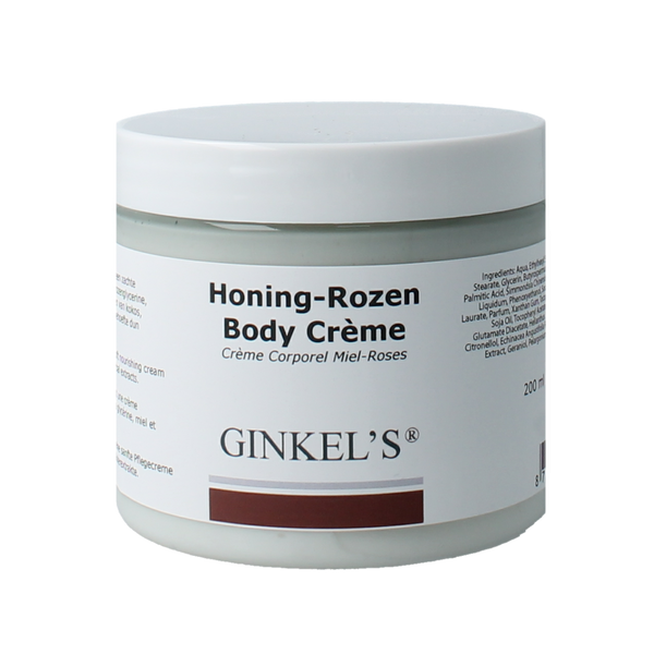 Ginkel's Bodycreme honing rozen 200.00 Milliliter