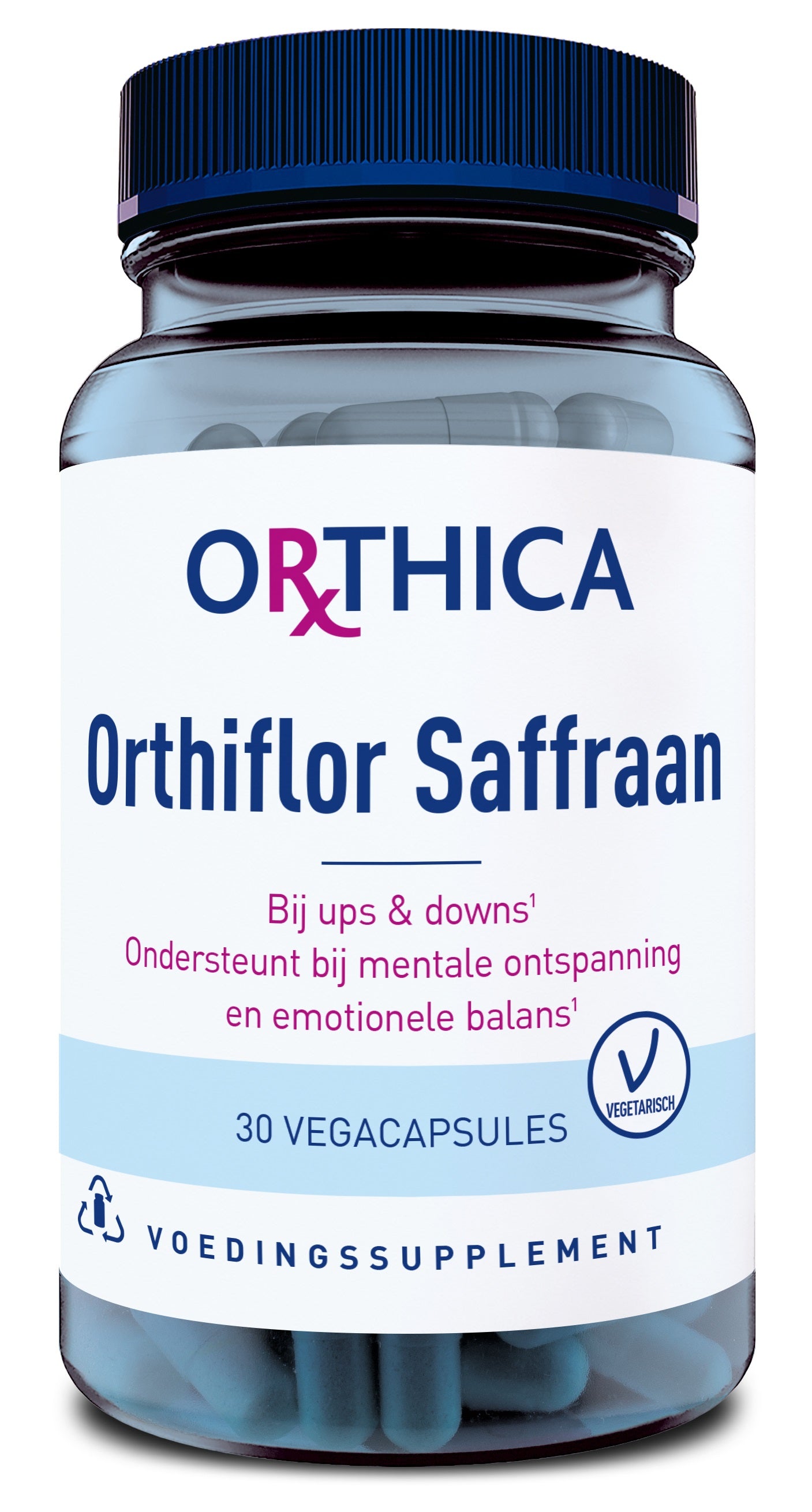 Orthica Orthiflor saffraan 30 Vegetarische capsules