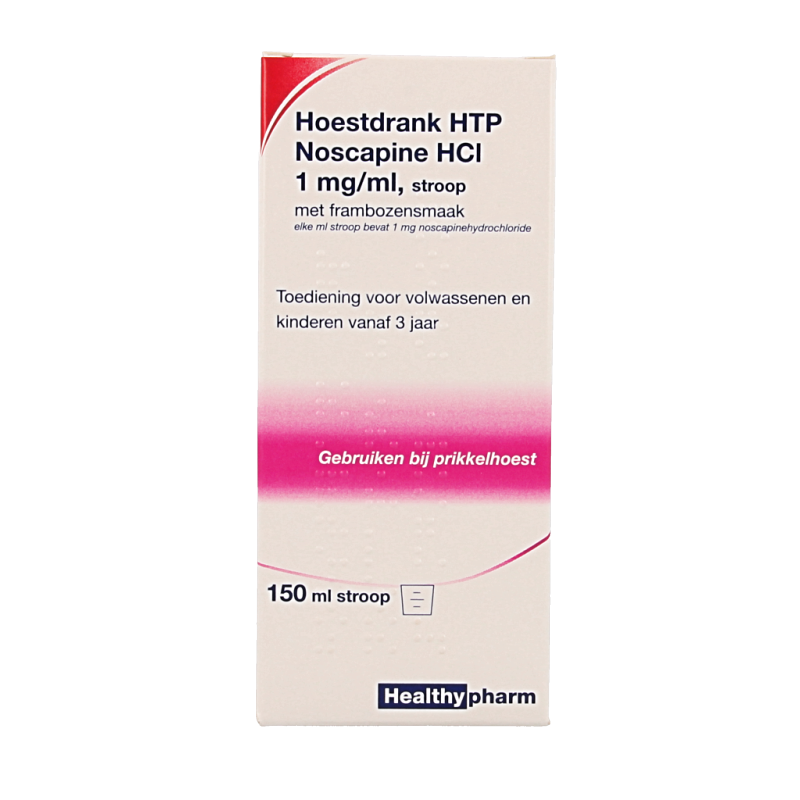 Healthypharm Noscapine hoestdrank 150 Milliliter