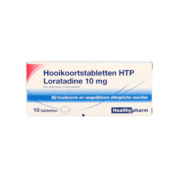 Healthypharm Loratadine hooikoorts tablet 10.00 Tabletten