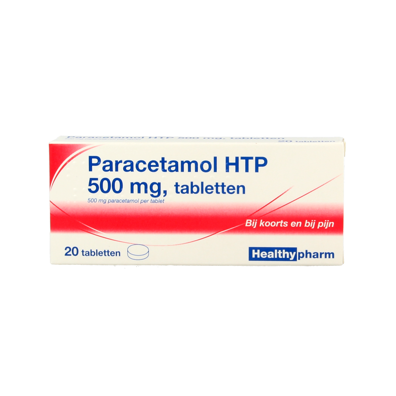 Healthypharm Paracetamol 500mg 20 Tabletten
