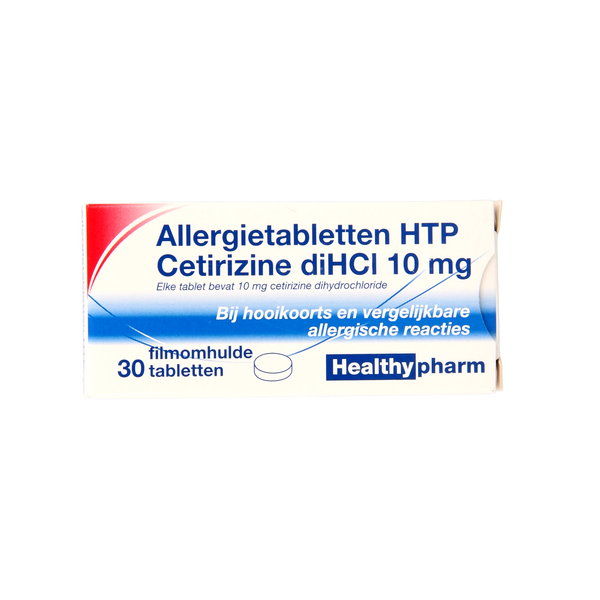 Healthypharm Cetirizine diHCl 10mg 30.00 Tabletten