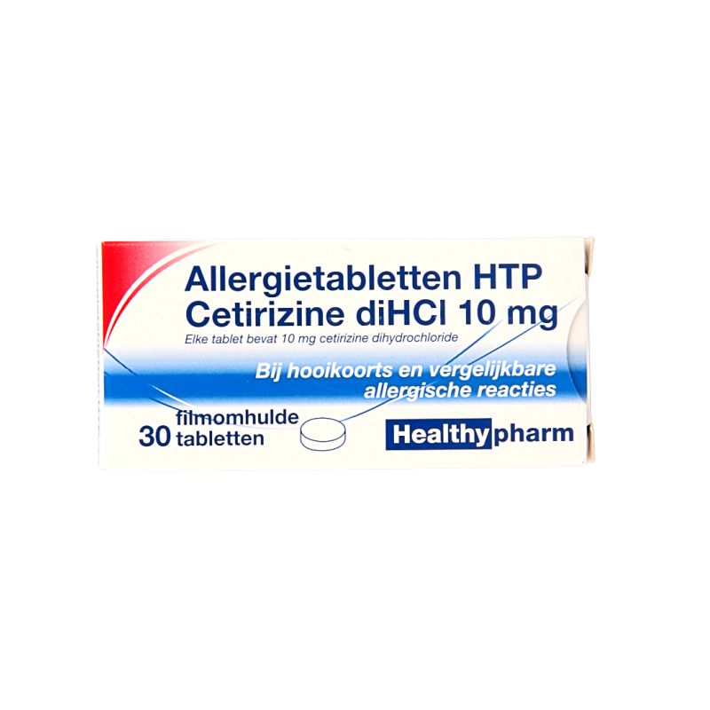 Healthypharm Cetirizine diHCl 10mg 30 Tabletten